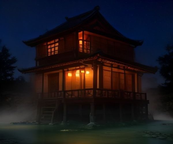 澳门威尼斯人度假村外观夜景，金色灯光映照宏伟建筑立面，与澳门夜空相互辉映，气势磅礴