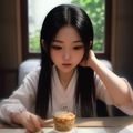 美食评论家梁思敏，女性，优雅知性形象，专注澳门高端餐饮体验评测与美食攻略撰写